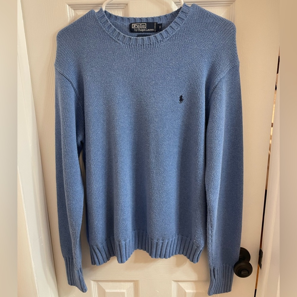 Polo by Ralph Lauren Knit Blue Sweater